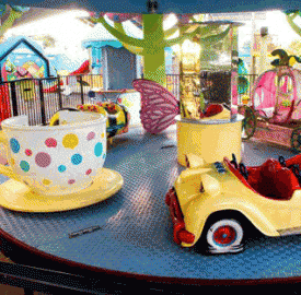 Merry Go Round in Playground