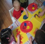 Kids painting