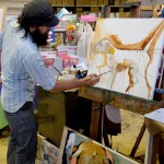 Damien Kamholtz at Art Shed art classes for Brisbane Kids