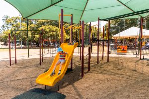 Bulimba Memorial Park big slide