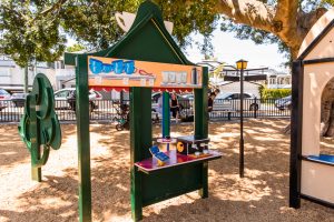 Bulimba Memorial Park playground play cafe