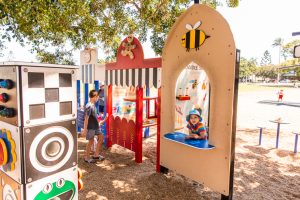 Bulimba Memorial Park playground play candle shop