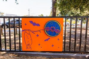 Bulimba Memorial Park playground fence panel