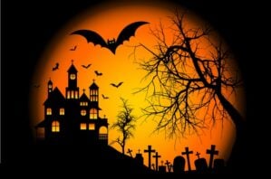 Halloween scene