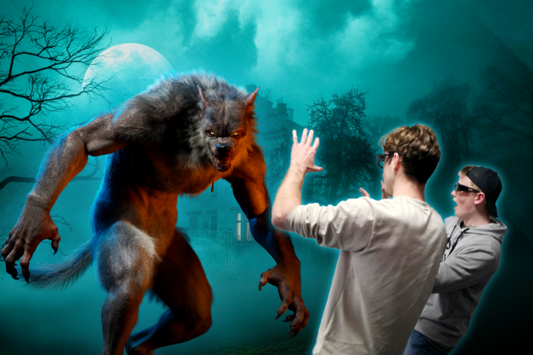 Hologram Zoo Cannon Hill Wolf.