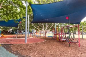 Gregory park has good shade