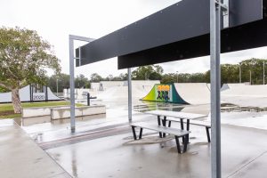 Beenleigh Skate and BMX park seating