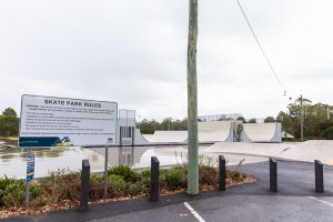 Beenleigh Skate and BMX park car park