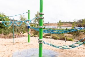 Everleigh Park rope climb