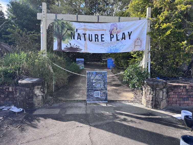 nature play sessions at the nurso
