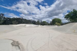 Skate bowl at Crestmead Park.