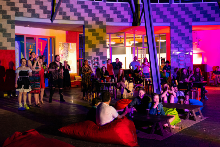 Backbone youth arts festival.