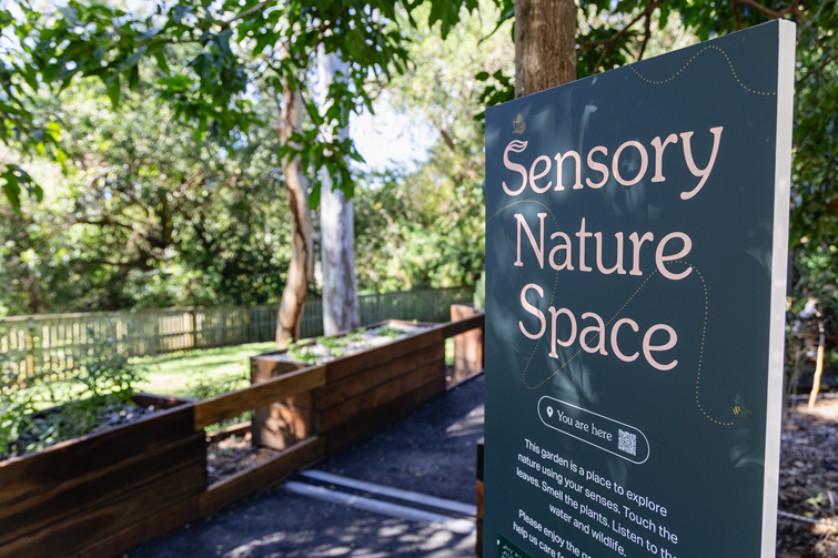 sensory garden at Lone Pine
