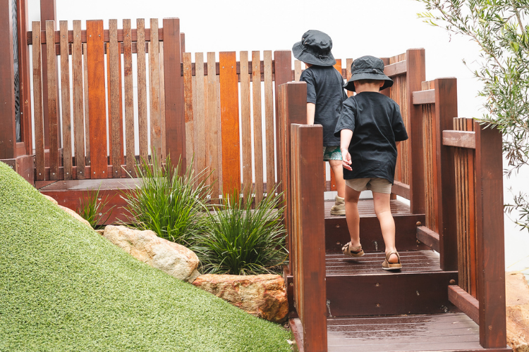 Sorella Early Learning Griffin stairs.