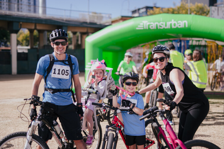 Tour de Brisbane Big Family Rides