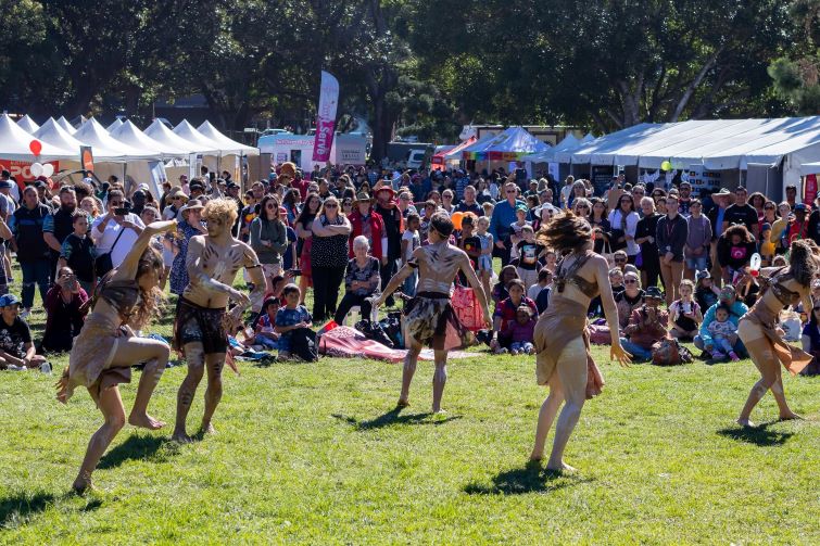 Musgrave Park Family Fun Day first nations performers.