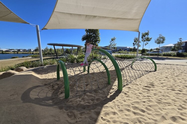 Capestone Lake Playground in Mango Hill - Brisbane Kids