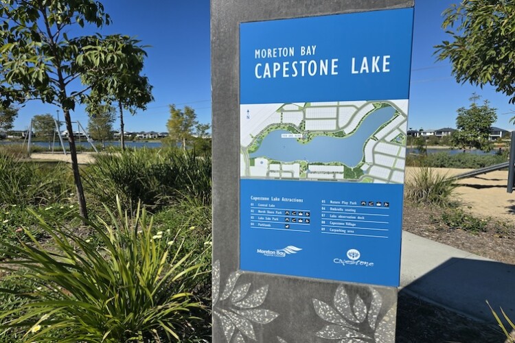 Capestone Lake Playground in Mango Hill - Brisbane Kids