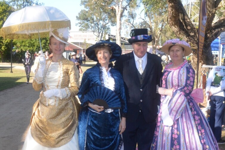 Victorian Quartett at the Caboolture Historical Village Heritage Day.