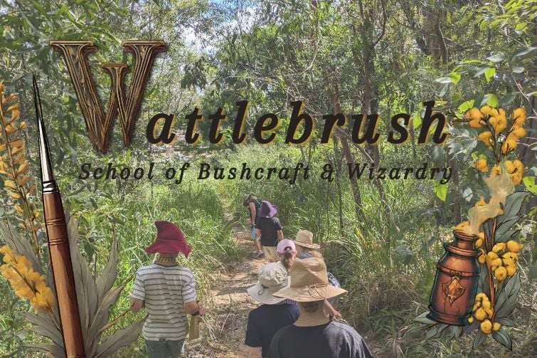 Wattlebrush School of Bushcraft and Wizardry feature image.