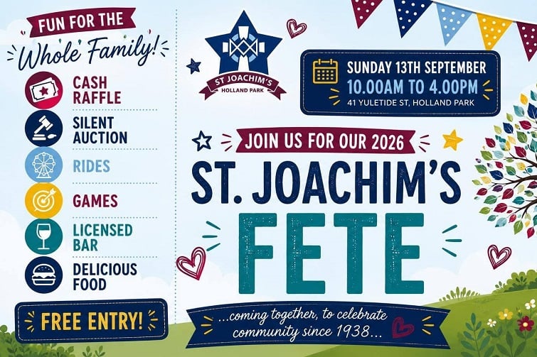 St. Joachim's School Fete 2026
