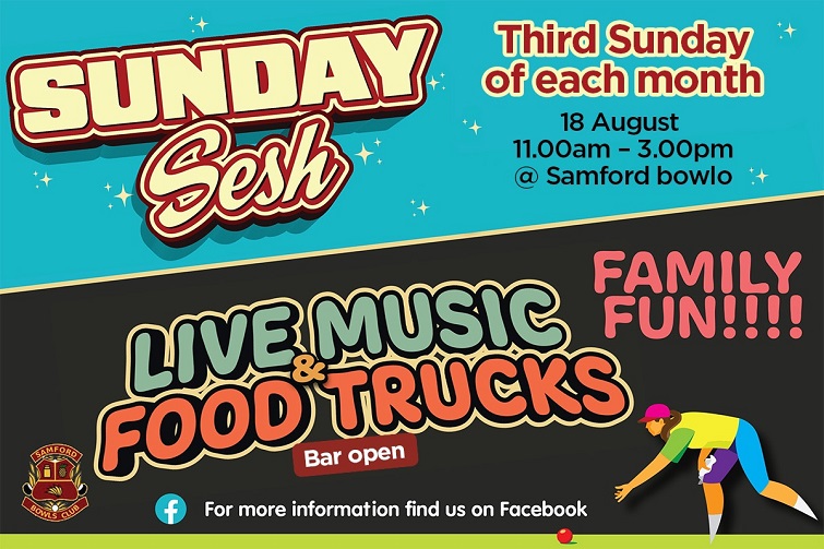 Sunday Sesh @ Samford Bowls Club Family Fun day