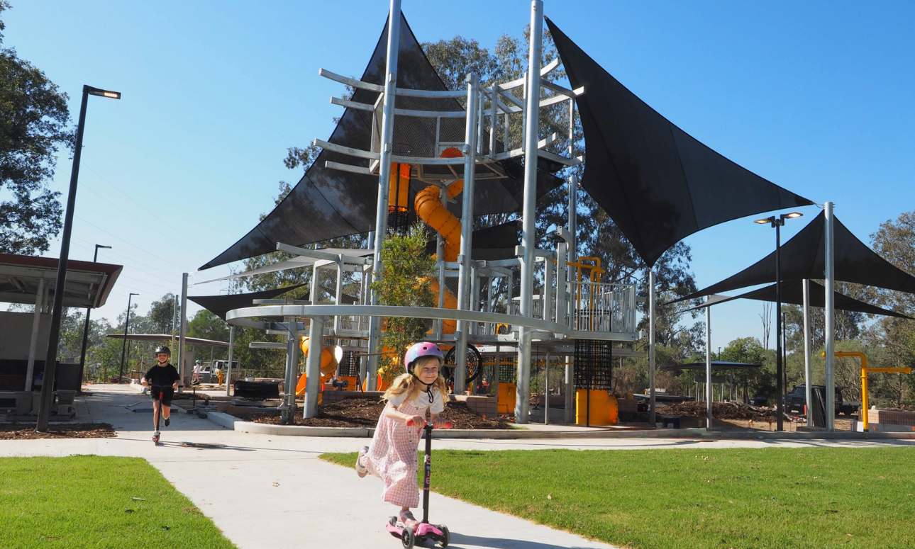 Archerfield Wetlands District Park Opening Day