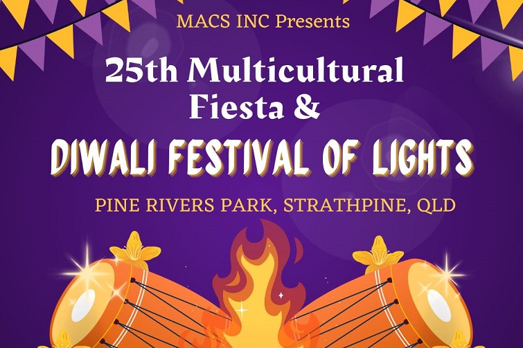 Diwali Festival of lights and Multicultural Festival. North Brisbane 2024