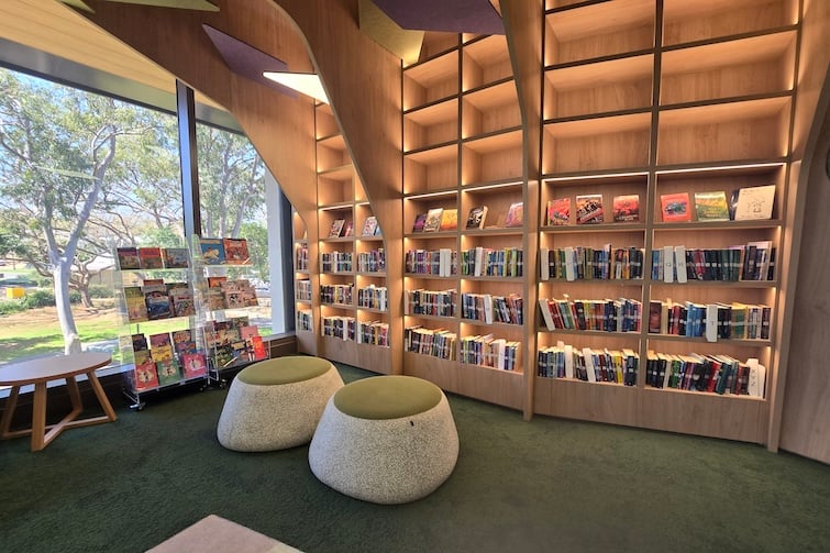 Children's area within Everton Park Library.