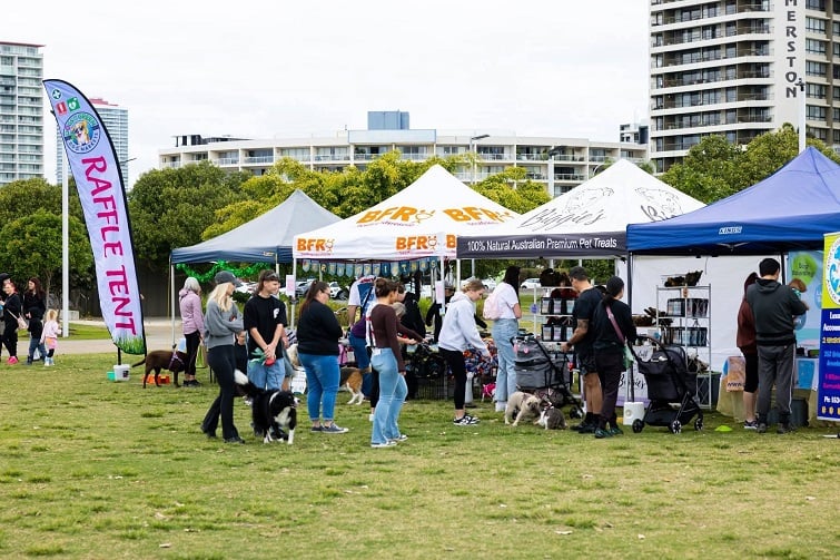 Dogs on The Green Markets - Brisbane