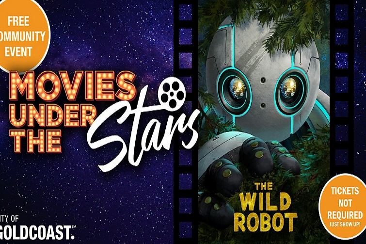 Movies Under the Stars @ Elanora Wild Robot