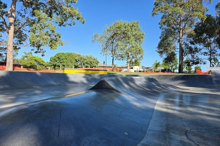 North Lakes Skate Park at Aurora Boulevard Park.