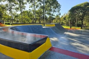North Lakes Skate Park at Aurora Boulevard Park.