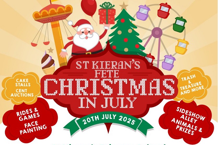 St Kieran's Fete - Christmas in July 