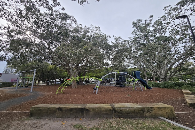 Playground at Brennan Park.