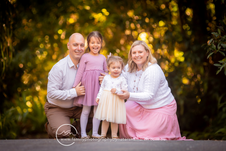 Family Photography by Natarsha March young family photo shoot.