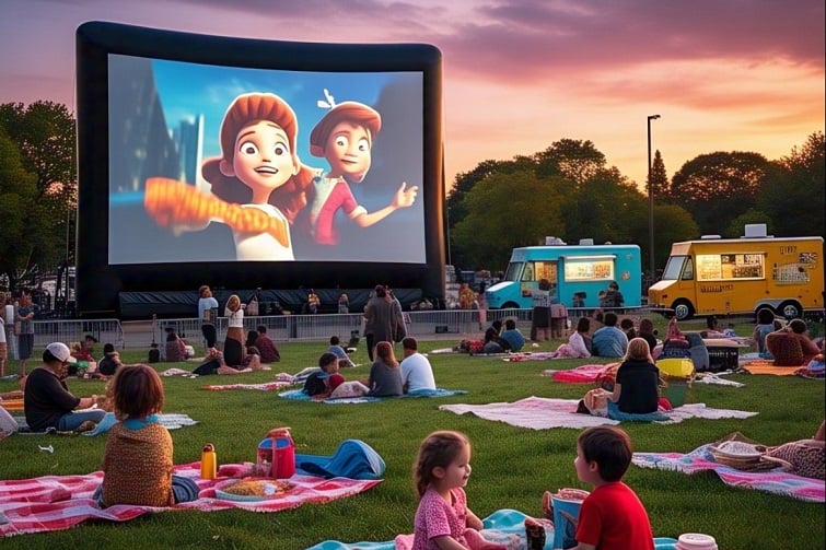 Movie & Food Trucks in the Park @ Kallangur October