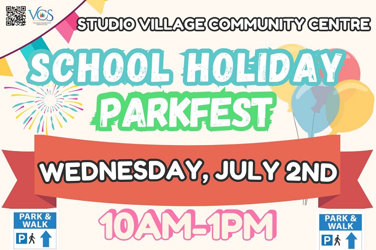 School Holiday ParkFest Studio Village