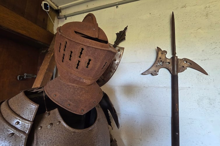 Armour at Sunshine Castle.