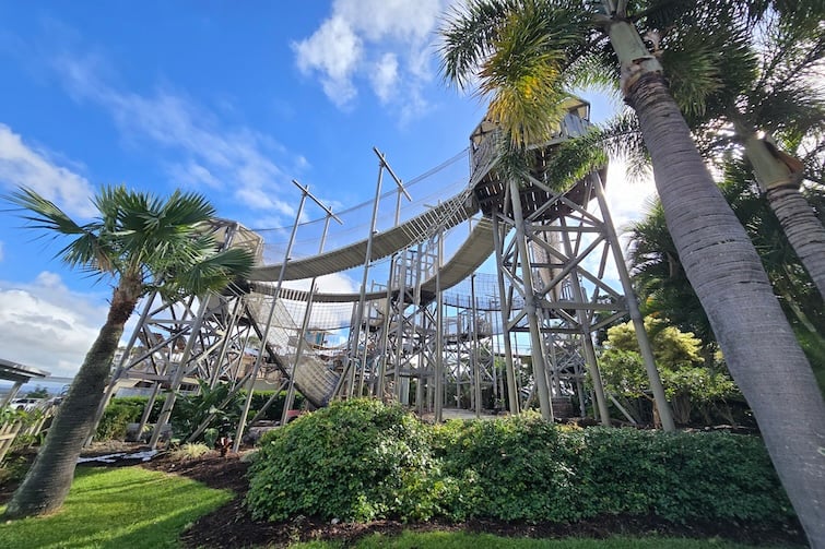 Sky Fortress at Sea World.