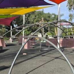 Bars at Redcliffe Parkour Park.