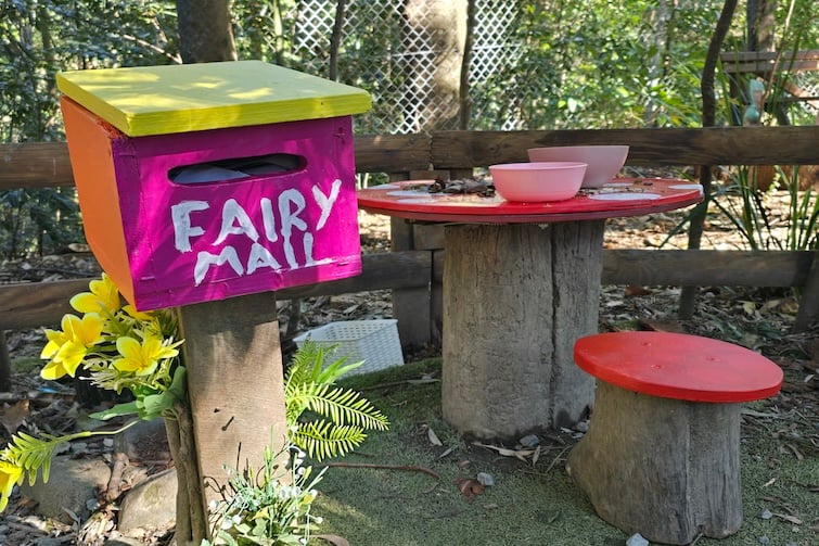 Fairy mailbox at Kumbartcho Sanctuary.