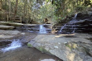 Waterfalls at Buderim Falls.