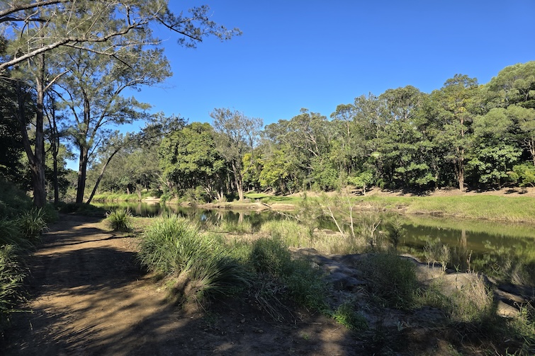 Creek near Kumbartcho Sanctuary.