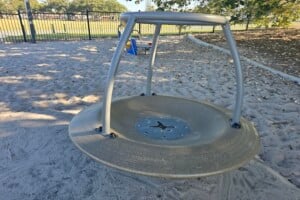 Tipi at Pelican Park.