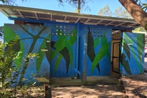 Toilet block at Kumbartcho Sanctuary.