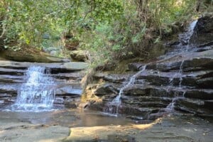 Waterfalls at Buderim Falls.