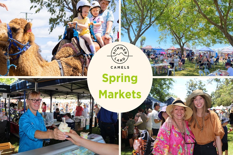 Spring Markets at Summer Land Camels