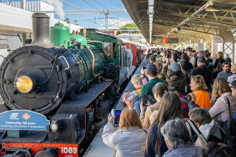Steam Train Rides to the EKKA
