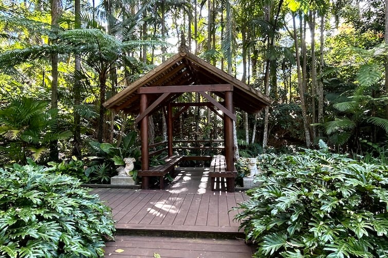Rotunda at Tamborine Mountain Botanic Gardens.